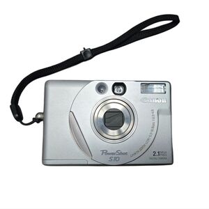 Canon PowerShot S10 Digital Camera + 48MB CF Card – Untested – Vintage – AS-IS